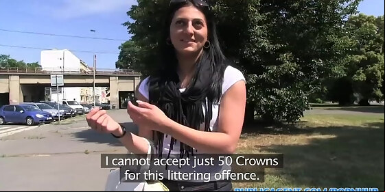 publicagent fucking in the woods with a long black haired women