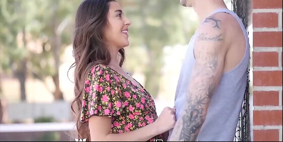 ion hd surprise backyard fuck with tiny breasted arielle faye