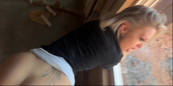 got caught worker showed up and interrupted getting dick