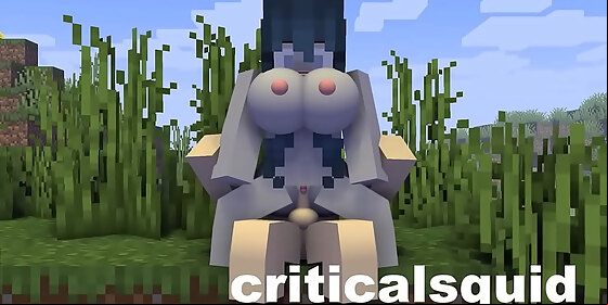 big tits chick gets fucked minecraft animation