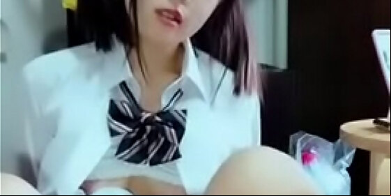 cute japanese dildo riding