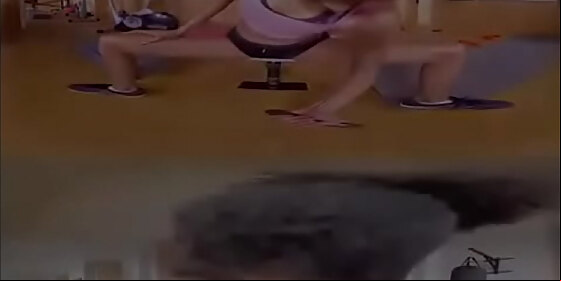 sporty spice solo gym pussy penetration